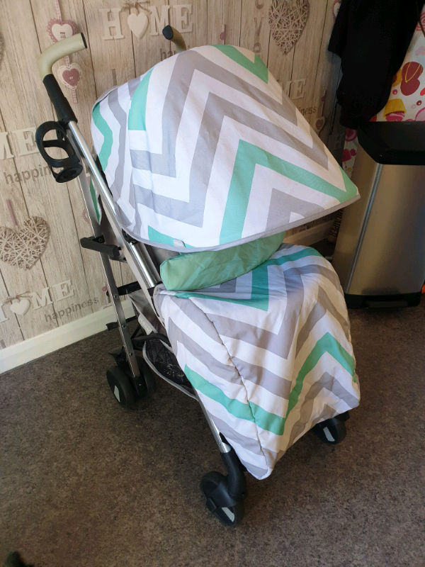 my babiie mint chevron